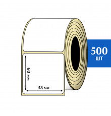 Термоэтикетка ЭКО 58x60 мм (500шт) Eco
