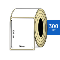 Термоэтикетка 70х100 мм (300шт)