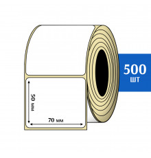 Термоэтикетка ЭКО 70x50 мм (500шт) Eco