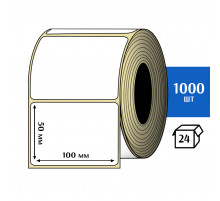 Термотрансферная этикетка ПЛГ 100х50 (1000) COAT