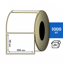 Термотрансферная этикетка ПЛГ 100х50 (1000) COAT