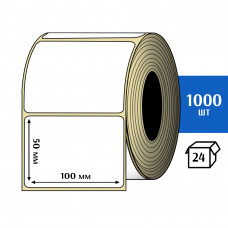Термотрансферная этикетка ПЛГ 100х50 (1000) COAT