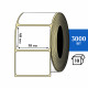 Термотрансферная этикетка ПЛГ 58x40 (3000) COAT 76 втулка