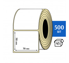 Термотрансферная этикетка ПЛГ 70х50 (500) COAT
