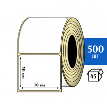 Термотрансферная этикетка ПЛГ 70х50 (500) COAT