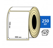 Термоэтикетка ТОП 100x150 (250шт) TOP