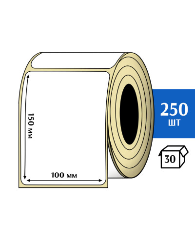 Термоэтикетка ТОП 100x150 (250шт) TOP
