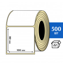 Термоэтикетка ТОП 100x80 (500шт) TOP