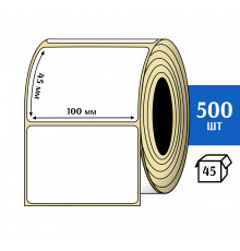 Термоэтикетка ТОП 100х45 (500шт) TOP