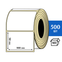 Термоэтикетка ТОП 100х50 (500шт) TOP