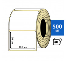 Термоэтикетка ТОП 100х50 (500шт) TOP