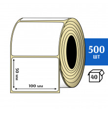 Термоэтикетка ТОП 100х50 (500шт) TOP