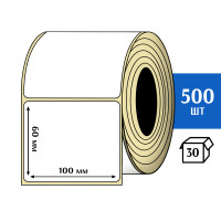 Термоэтикетка ТОП 100х60 (500шт) TOP