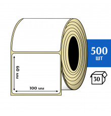 Термоэтикетка ТОП 100х60 (500шт) TOP