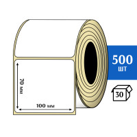 Термоэтикетка ТОП 100х70 (500шт) TOP