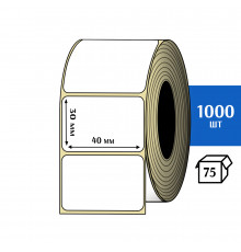 Термоэтикетка ТОП 40х30 (1000шт) TOP