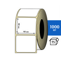 Термоэтикетка ТОП 40х40 (1000шт) TOP