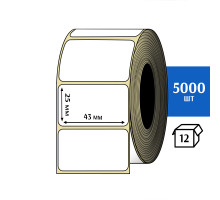Термоэтикетка ТОП 43х25 (5000шт) TOP