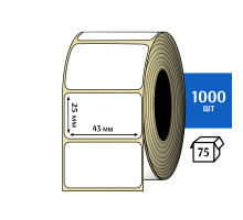 Термоэтикетка ТОП 43х25 (1000шт) TOP