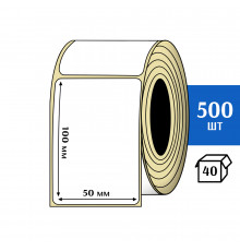 Термоэтикетка ТОП 50x100 (500шт) TOP
