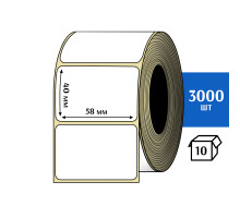 Термоэтикетка ТОП 58х40 (3000шт) TOP