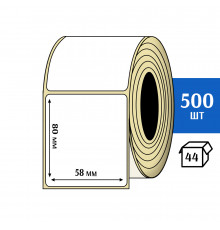 Термоэтикетка ТОП 58х80 (500шт) TOP