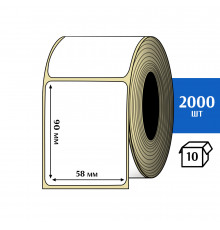 Термоэтикетка ТОП 58х90 (2000шт) TOP