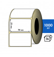 Термоэтикетка ТОП 70х25 (1000шт) TOP