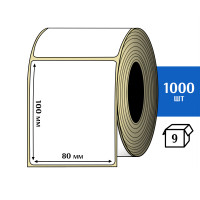 Термоэтикетка ТОП 80х100 (1000шт) TOP
