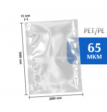 Пакет вакуумный 200/300мм PET/PE  (100 шт)