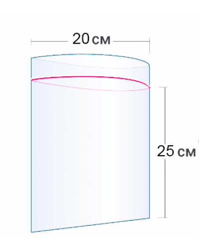 Пакет грипер Zip-Lock 20x25 см 100шт