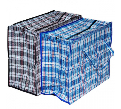 Сумка хозяйственная клетчатая 40х35х20 см