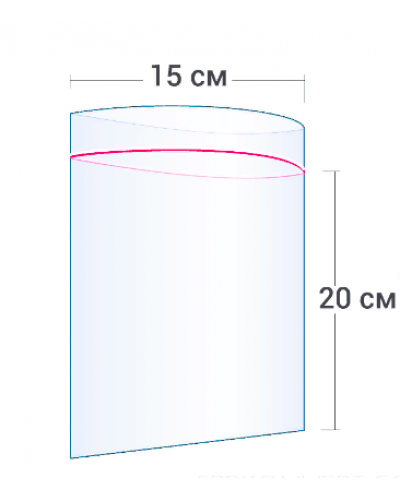 Пакет грипер Zip-Lock 15x20 см 100шт