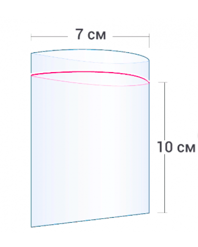 Пакет грипер Zip-Lock 7x10 см 100шт