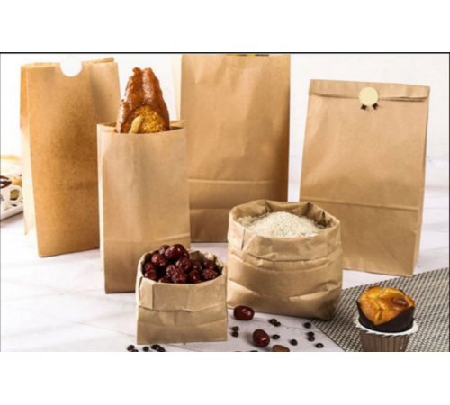 Крафт пакет бурый 160*95*320 (Ш*Г*В) мм (50 шт)