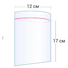 Пакет грипер Zip-Lock 12x17 см 100шт