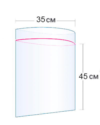 Пакет гриппер Zip-Lock 35x45 см 100шт