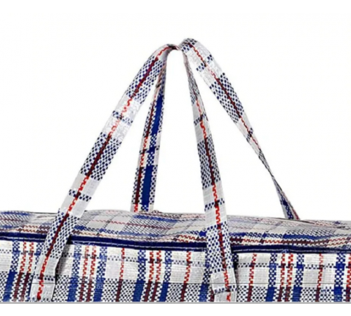 Сумка хозяйственная клетчатая 40х35х20 см